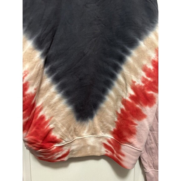 DAYDREAMER Flying V Varsity Sweatshirt Tie Dye Women’s S Crew Neck Pullover Y2K - Picture 11 of 16
